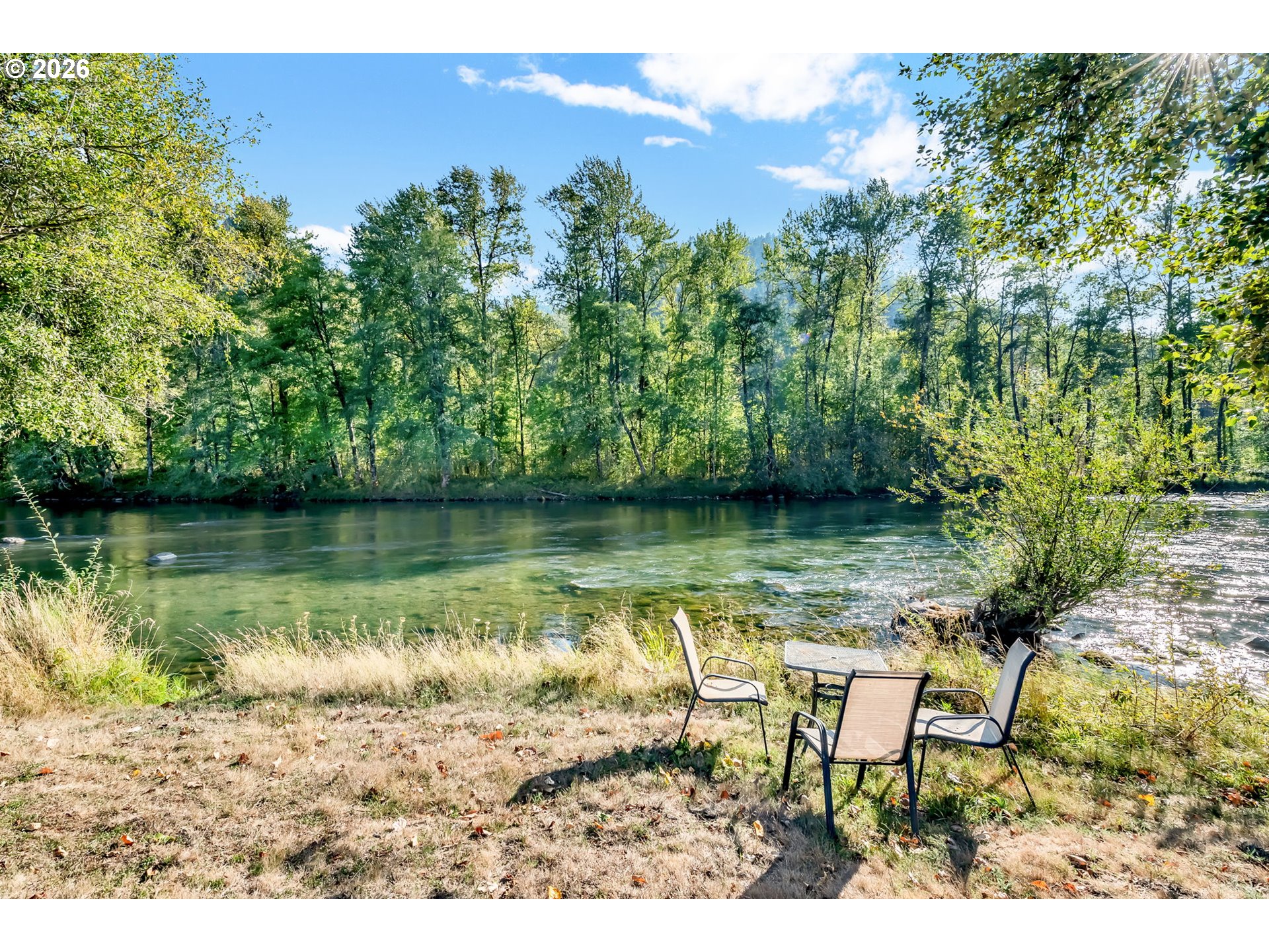 47576 Riverview Street Oakridge, OR 97463 - Photo 41 of 48 a view of a lake with outdoor space