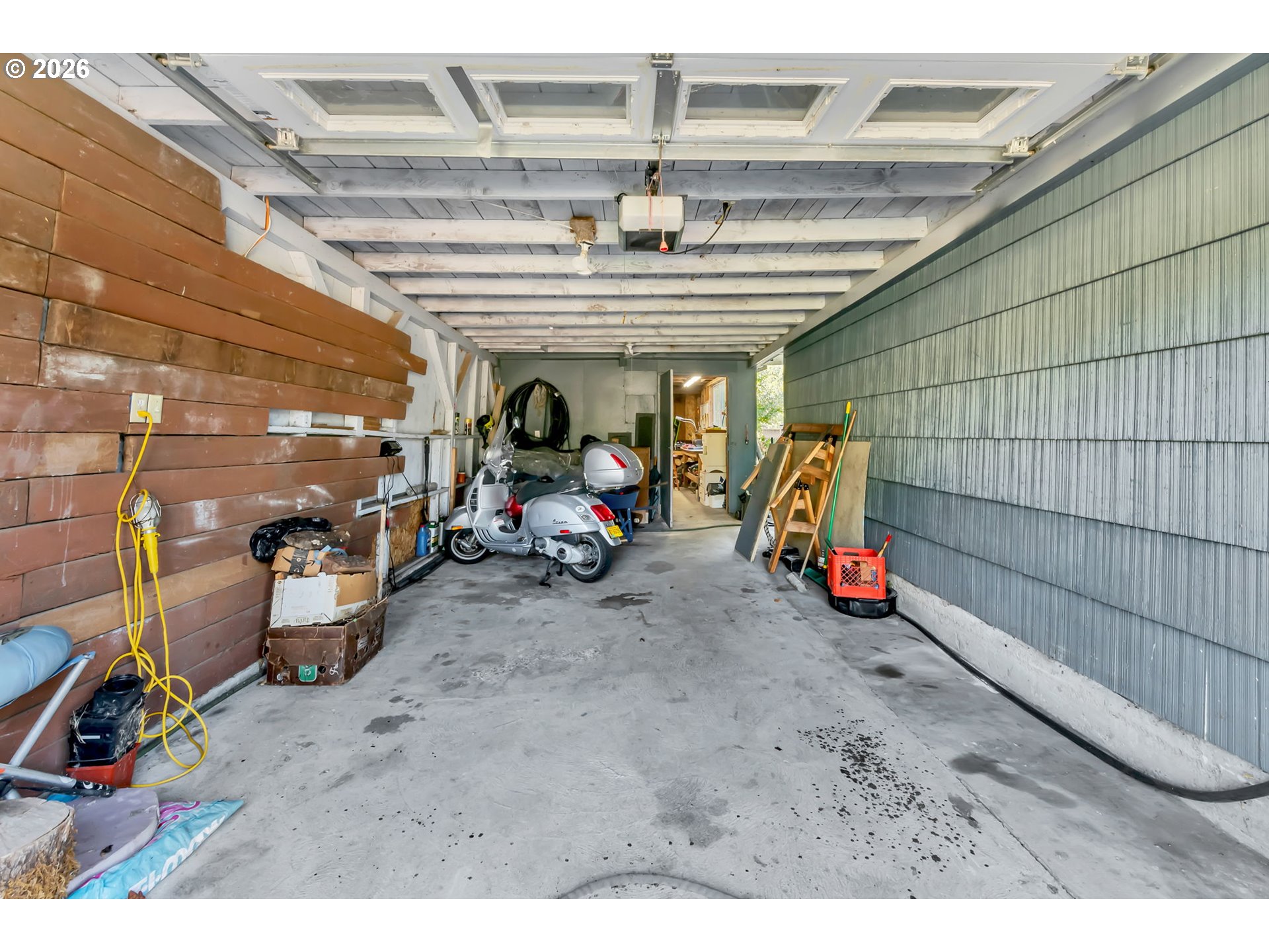 47576 Riverview Street Oakridge, OR 97463 - Photo 48 of 48 a view of a garage with a lot of stuff