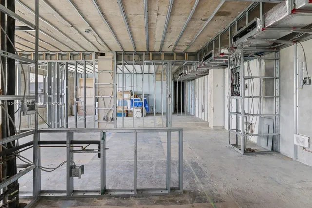 a view of storage and utility room