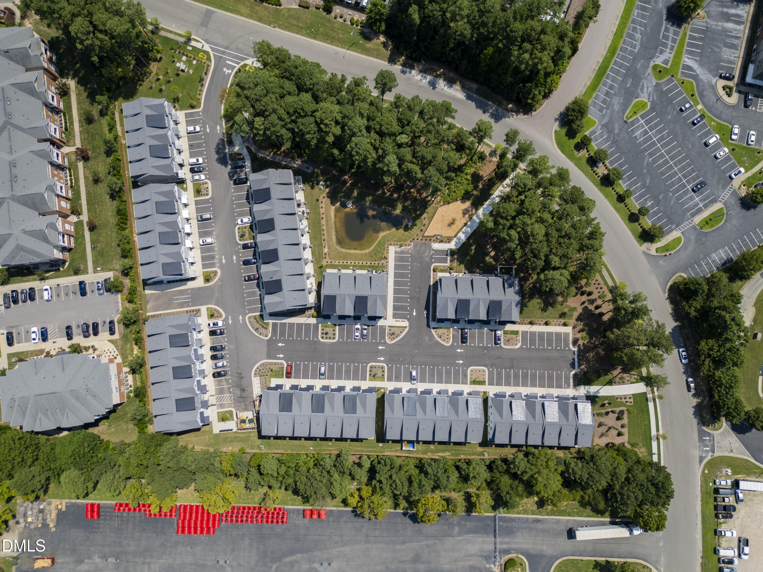 4821 Gossamer Lane, Unit 103 Raleigh, NC 27616 - Photo 37 of 46 an aerial view of multiple house