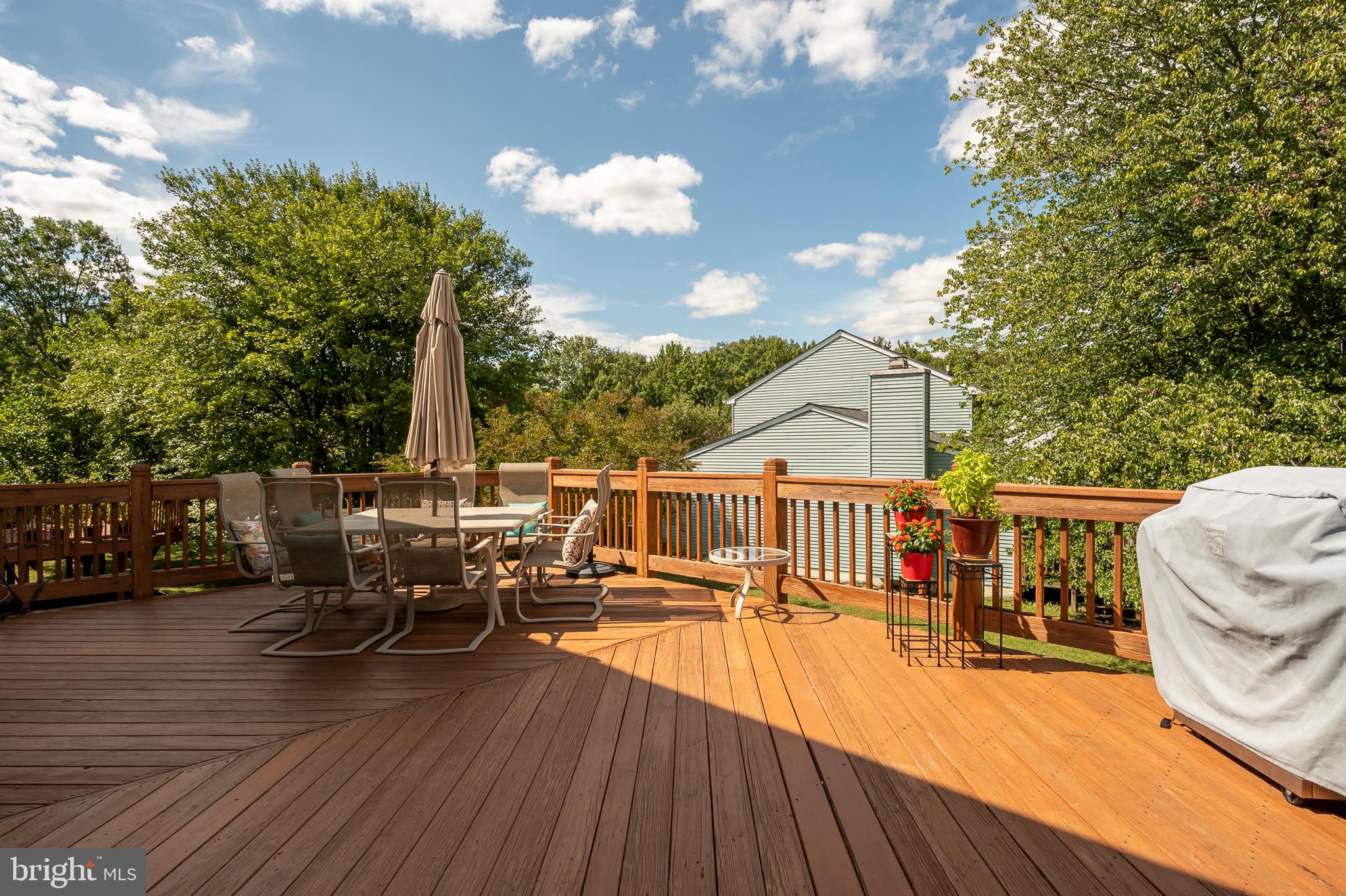 9304 Kings Grant Road Laurel, MD 20723 - Photo 28 of 32 Back Deck (alt view)