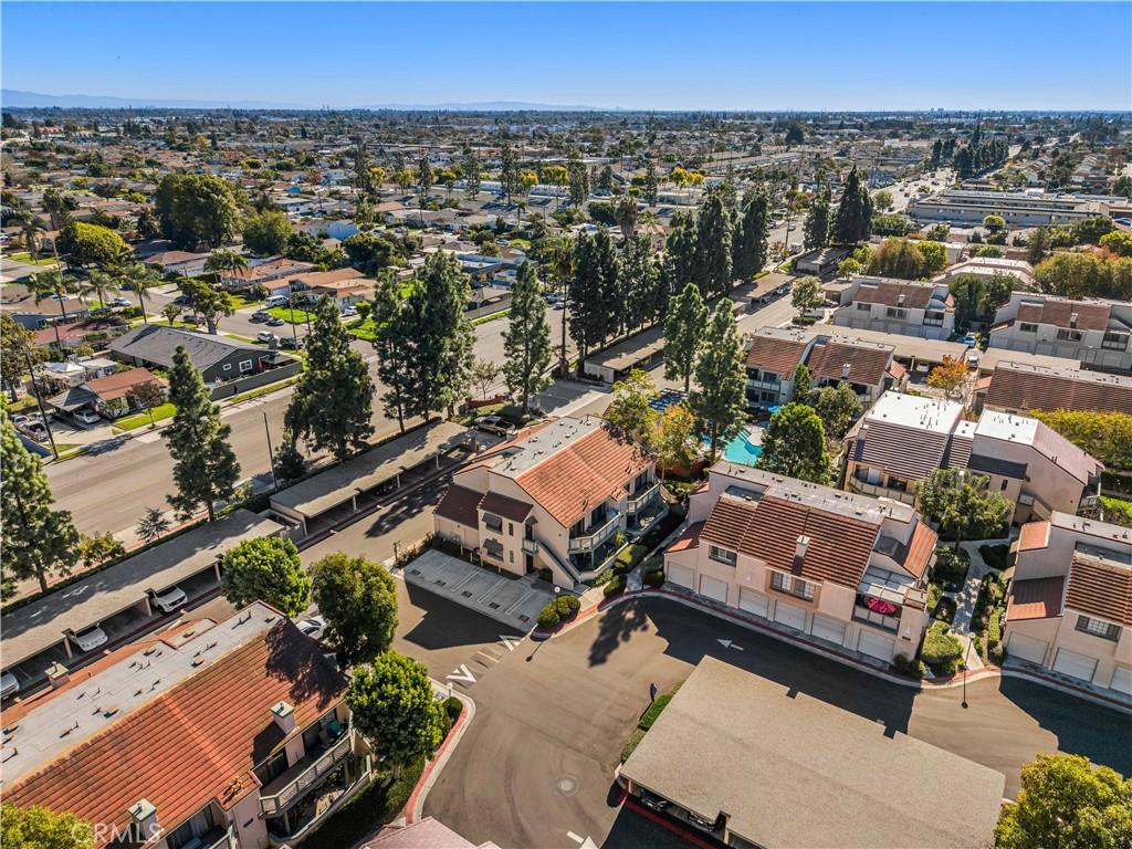 3512 West Stonepine Lane, Unit D Anaheim, CA 92804 - Photo 33 of 38 an aerial view of a city