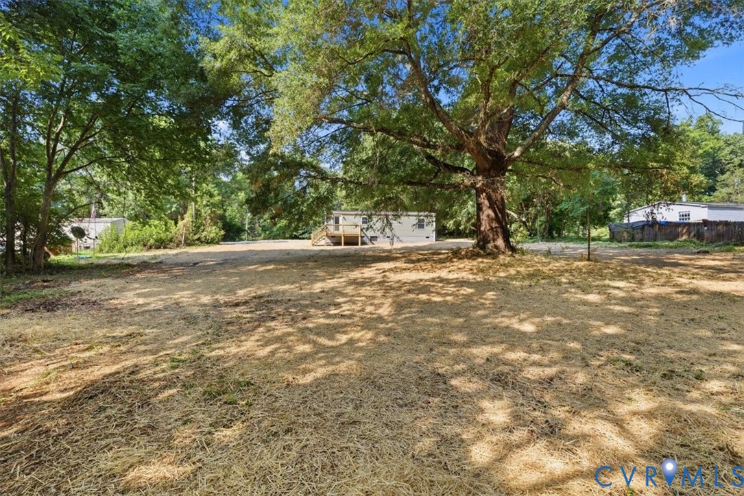 15221 Wright Road Amelia Court House, VA 23002 - Photo 5 of 22 Spacious cleared lot featuring mature trees and a