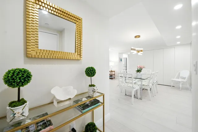 a view of kitchen with breakfast area