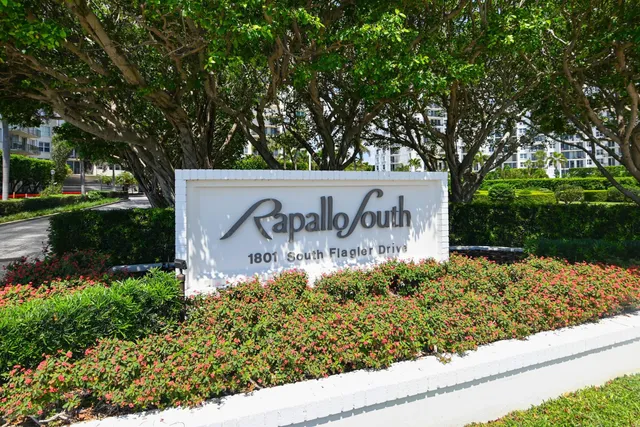 $1,495,000 | 1801 South Flagler Drive, Unit 709, West Palm Beach, FL 33401