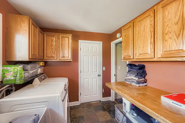 a room with storage and utility