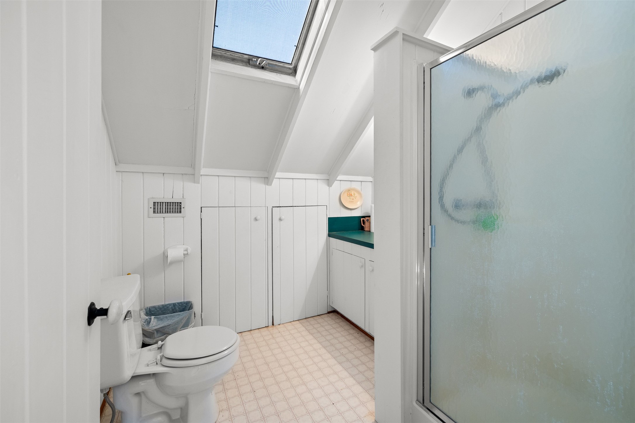 2998 Highway 237 Round Top, TX 78954 - Photo 31 of 43 a bathroom with a shower and a toilet