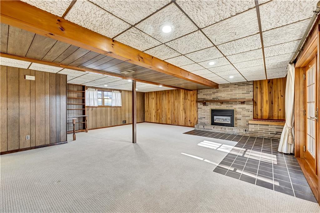 18 Colwell Street Burgettstown, PA 15021 - Photo 25 of 39 a view of an empty room with a fireplace