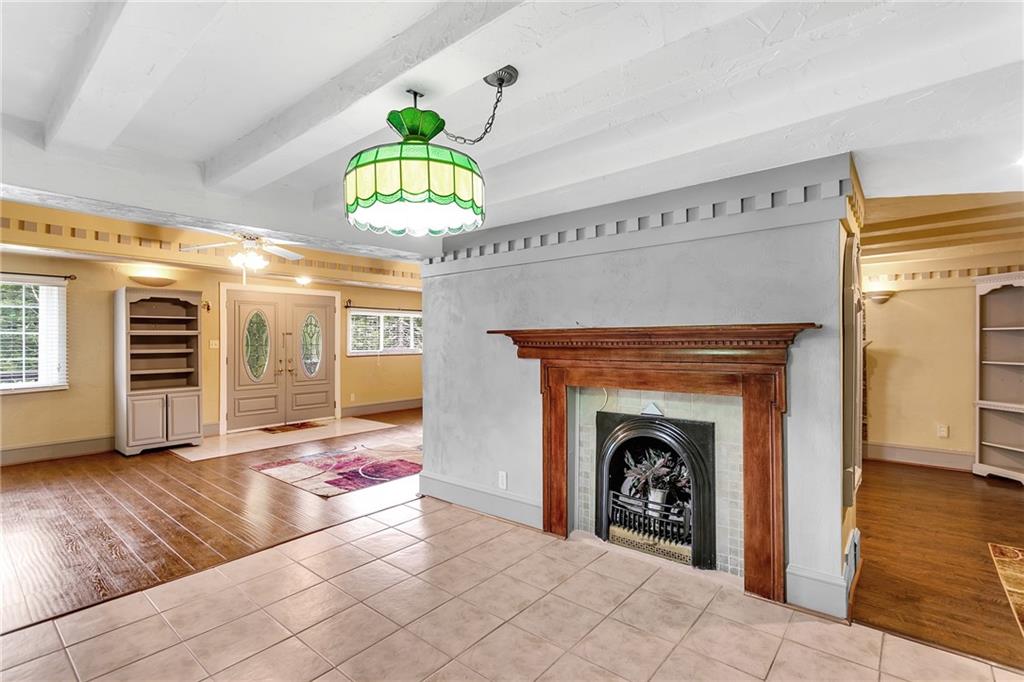 2665 Berlin Farm Road Export, PA 15632 - Photo 17 of 39 a living room with furniture and a fireplace