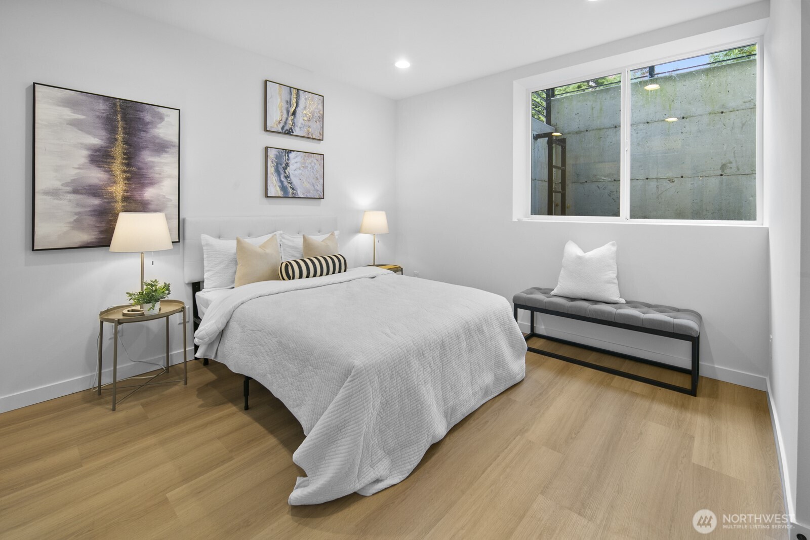 2805 South Grand Street Seattle, WA 98144 - Photo 20 of 31 a bedroom with a bed and a window