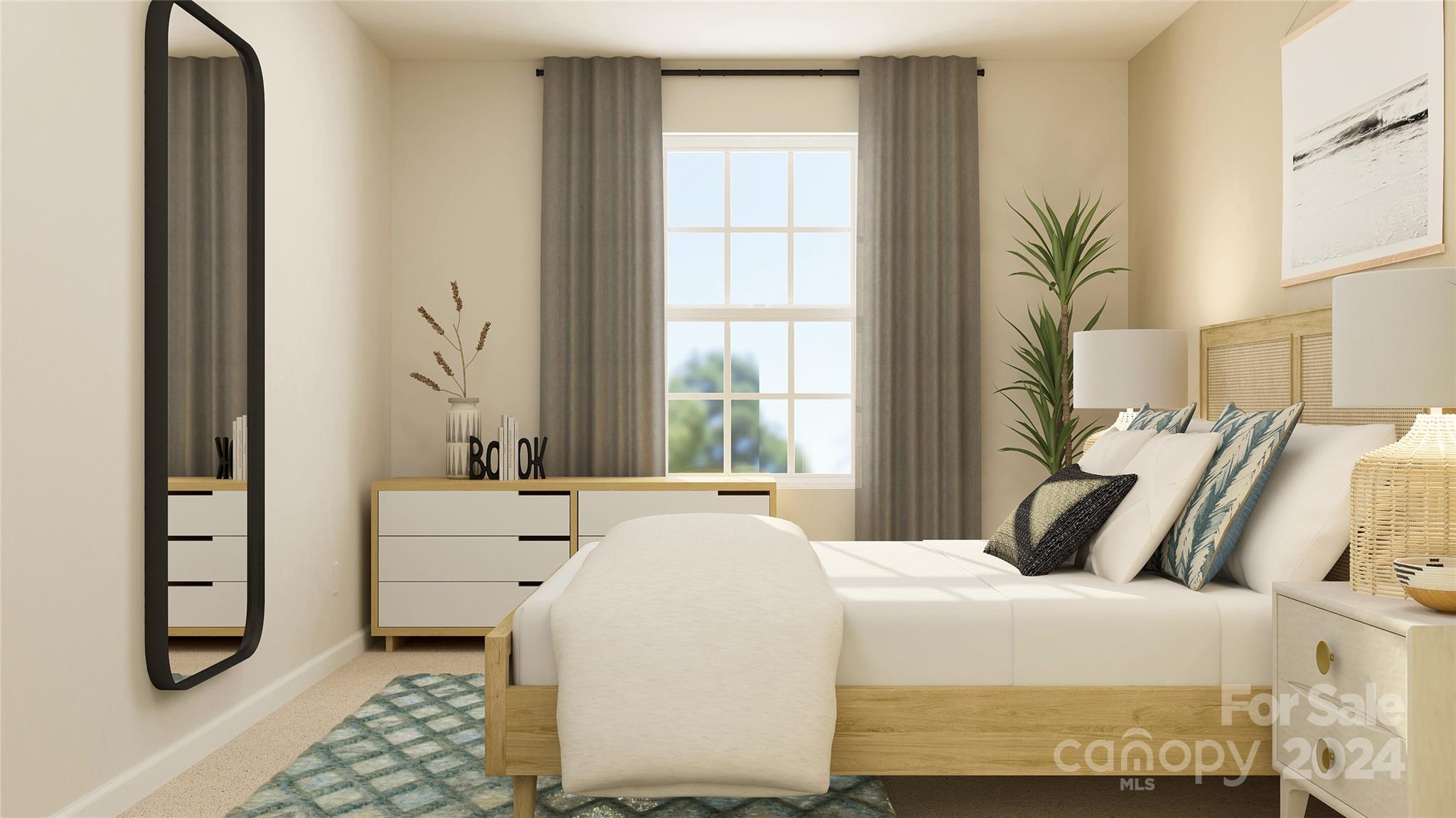 650 Mile Crk Road, Unit 19 Edgemoor, SC 29712 - Photo 17 of 23 a bedroom with a bed and a window