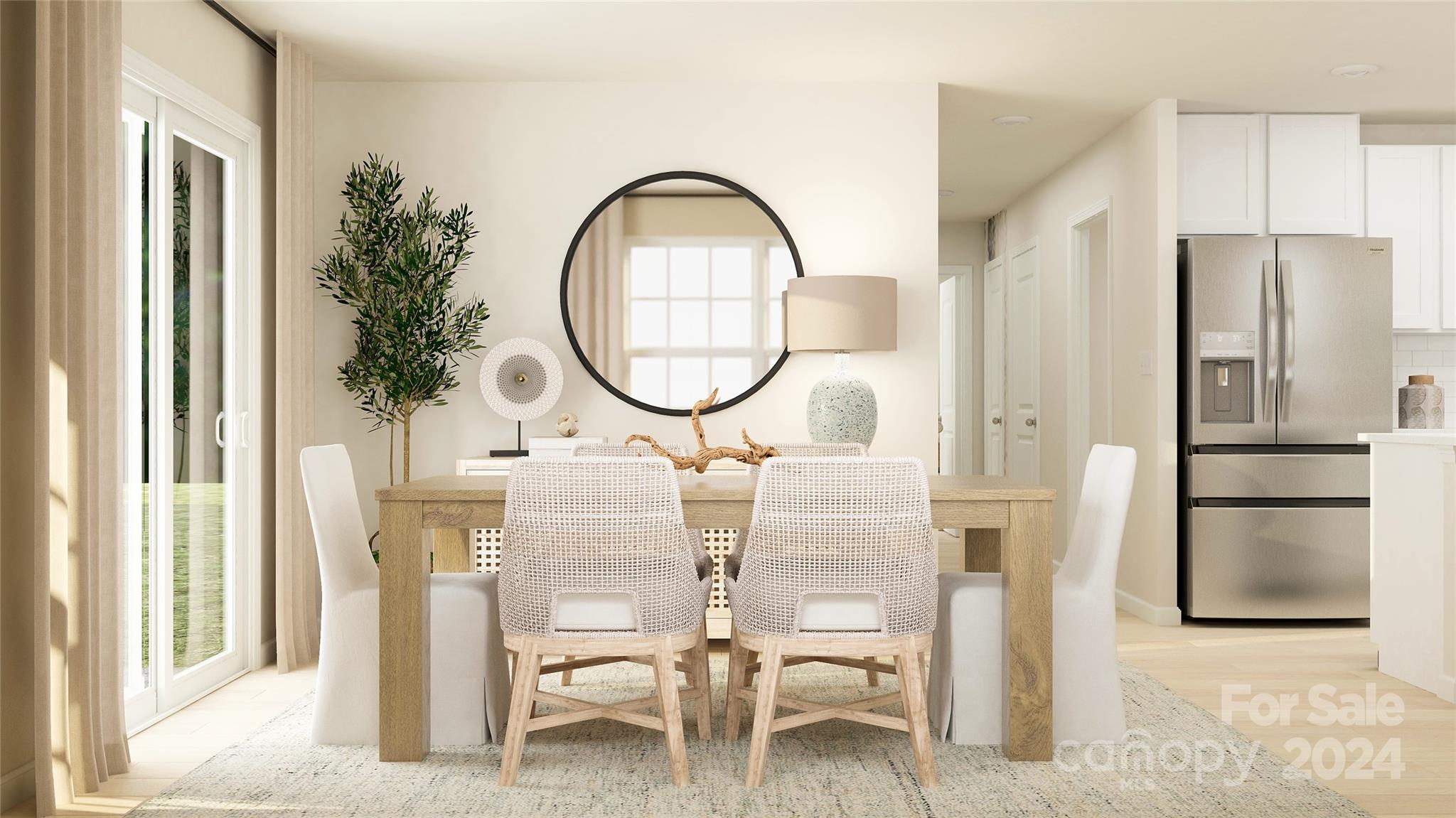 650 Mile Crk Road, Unit 19 Edgemoor, SC 29712 - Photo 4 of 23 a view of a dining room with furniture and a window