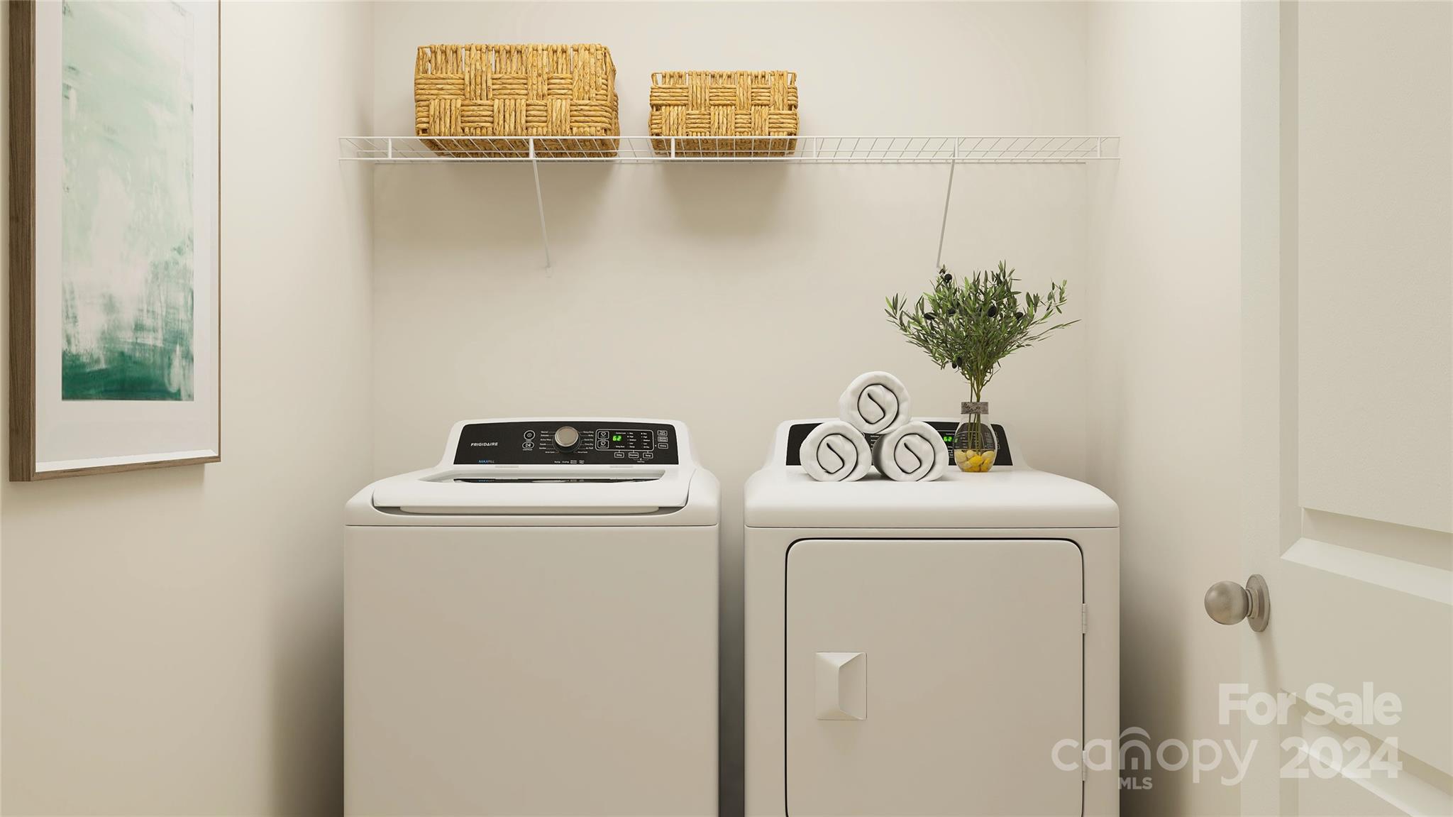 650 Mile Crk Road, Unit 19 Edgemoor, SC 29712 - Photo 8 of 23 a view of washer and dryer