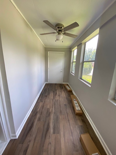 2802 King Street Columbus, GA 31906 - Photo 6 of 11 wooden floor in an empty room with a window