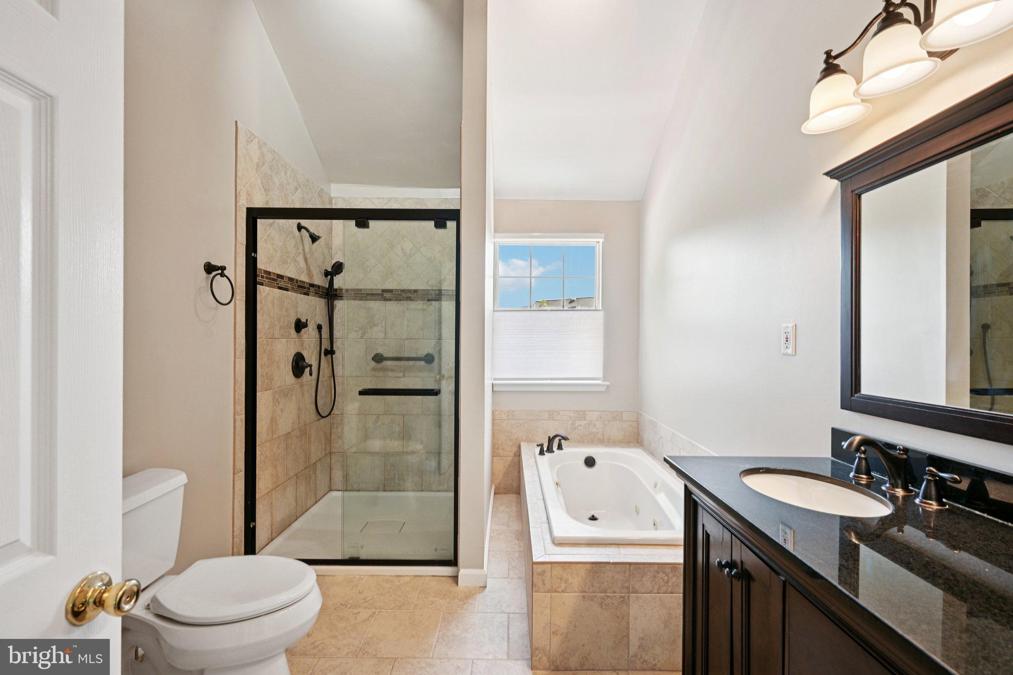 821 West Orvilla Road Hatfield, PA 19440 - Photo 28 of 64 a bathroom with a sink a toilet and shower