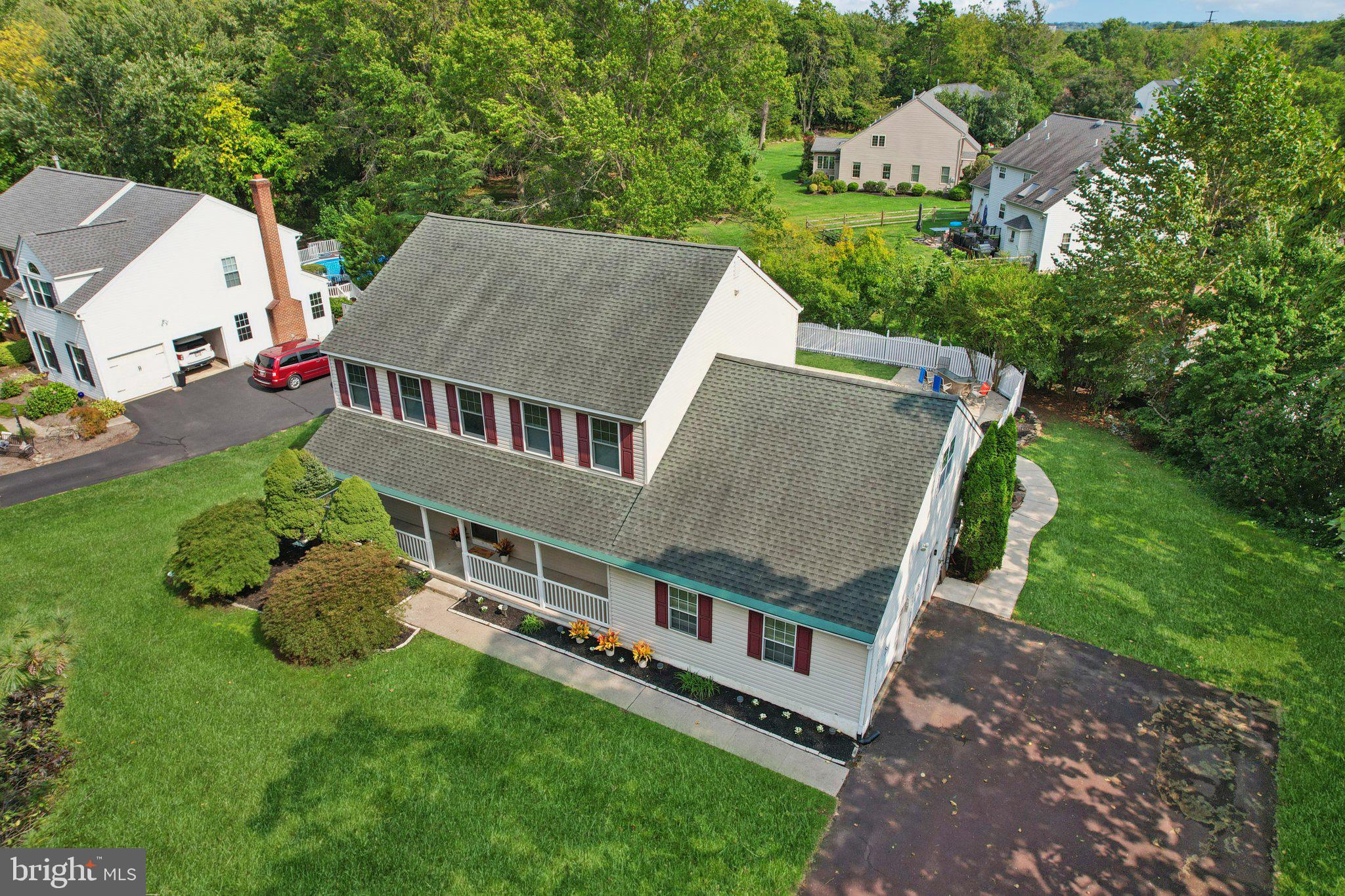 821 West Orvilla Road Hatfield, PA 19440 - Photo 52 of 64 Aerial Frontal