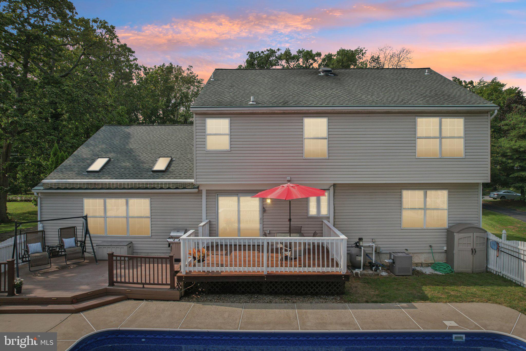 821 West Orvilla Road Hatfield, PA 19440 - Photo 6 of 64 a front view of a house with a yard