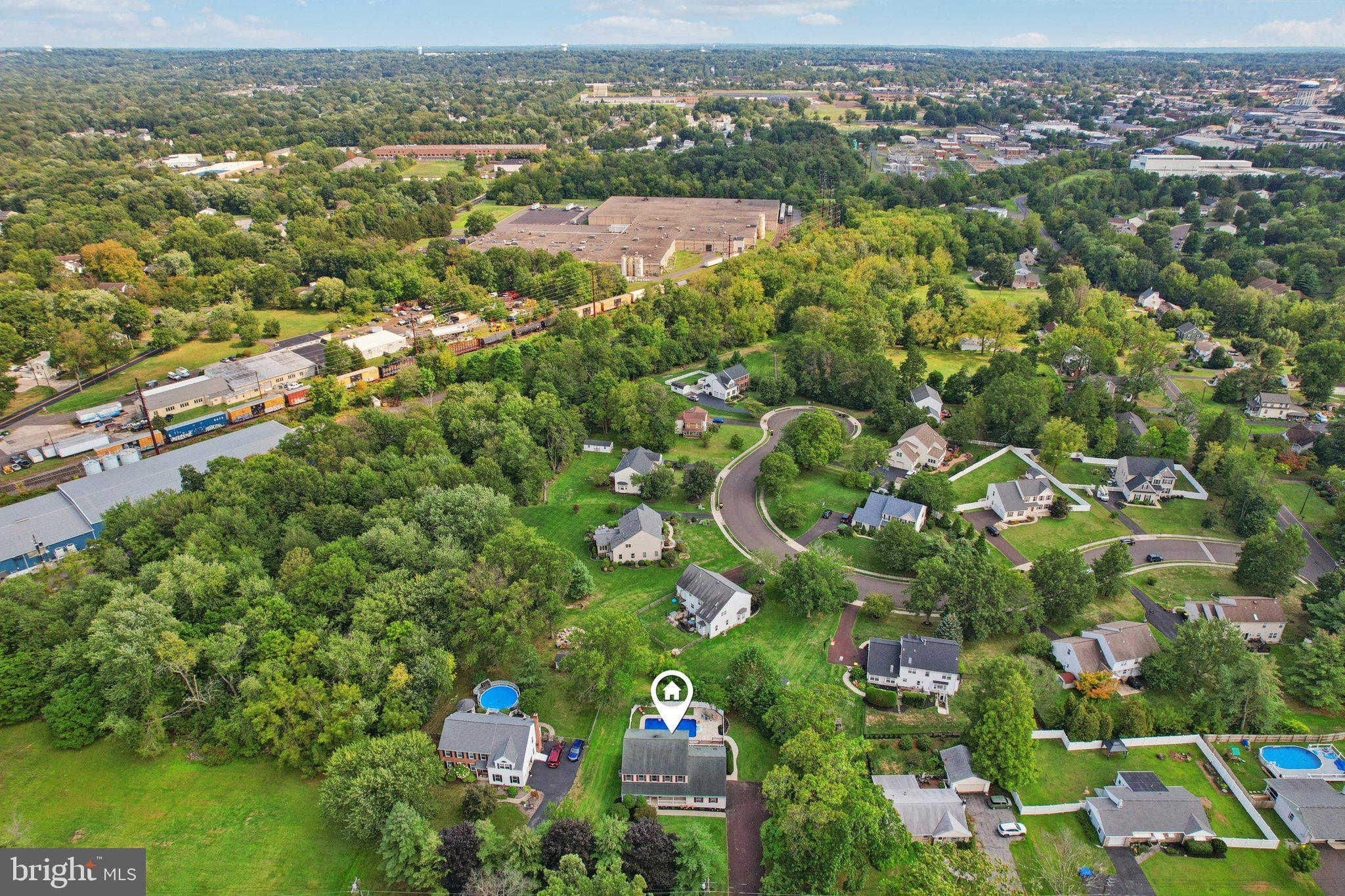 821 West Orvilla Road Hatfield, PA 19440 - Photo 7 of 64 an aerial view of multiple house