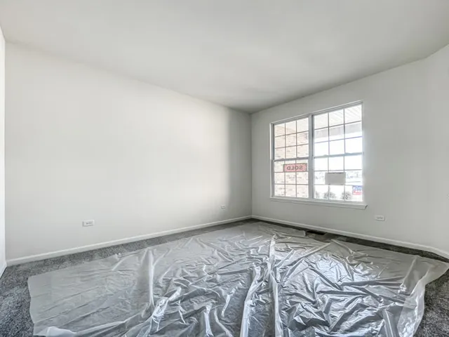 a view of a room with window
