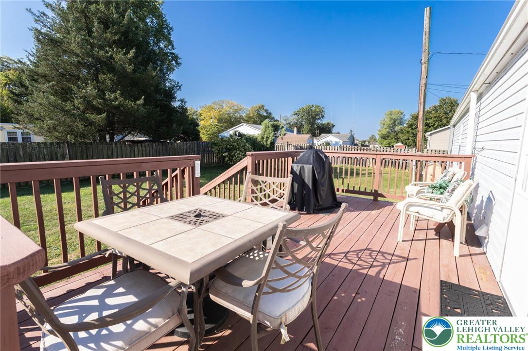 554 Norman Road Nazareth, PA 18064 - Photo 5 of 20 a view of a deck with furniture