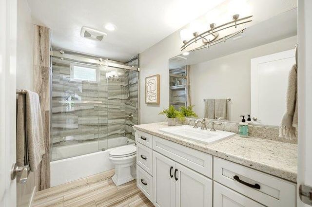 a balcony view with a outdoor space