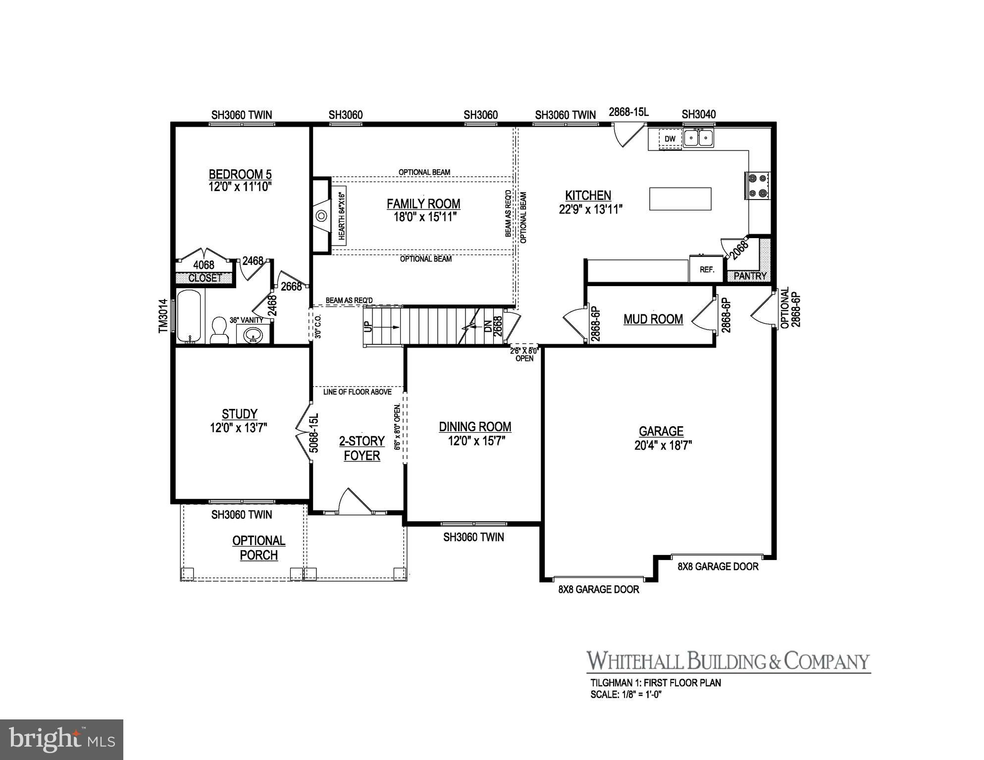 3296 Green Ash Road Davidsonville, MD 21035 - Photo 15 of 16 First Floor Plan