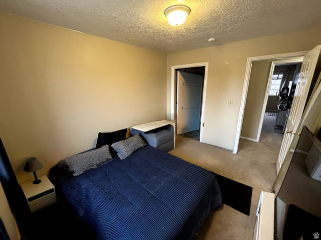 939 South Freedom Boulevard, Unit 13 Provo, UT 84601 - Photo 15 of 26 Bedroom with a textured ceiling and carpet