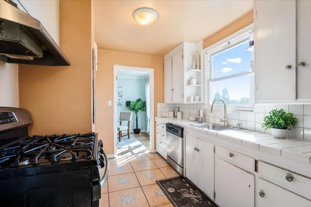 a view of an outdoor space with a window