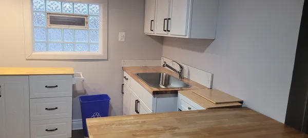 a room with storage and utility