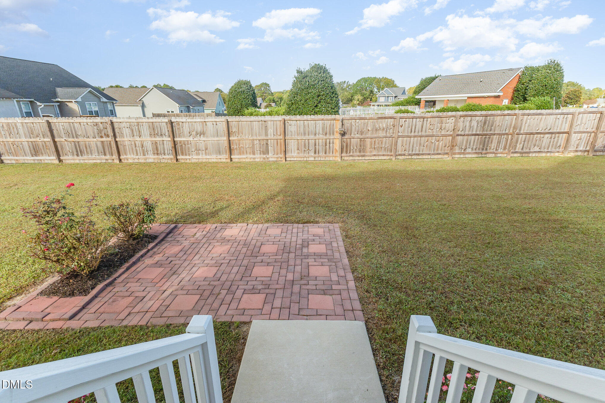 146 Wheat Drive Angier, NC 27501 - Photo 32 of 46 a view of an outdoor space and deck