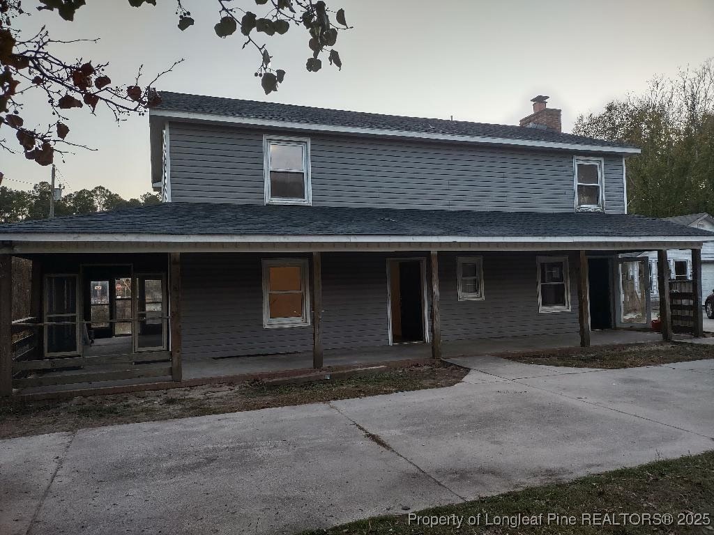 538 North Lake Road Red Springs, NC 28377 - Photo 2 of 10 a front view of a house with garage