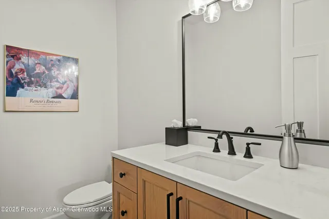 a bathroom with a sink and a toilet