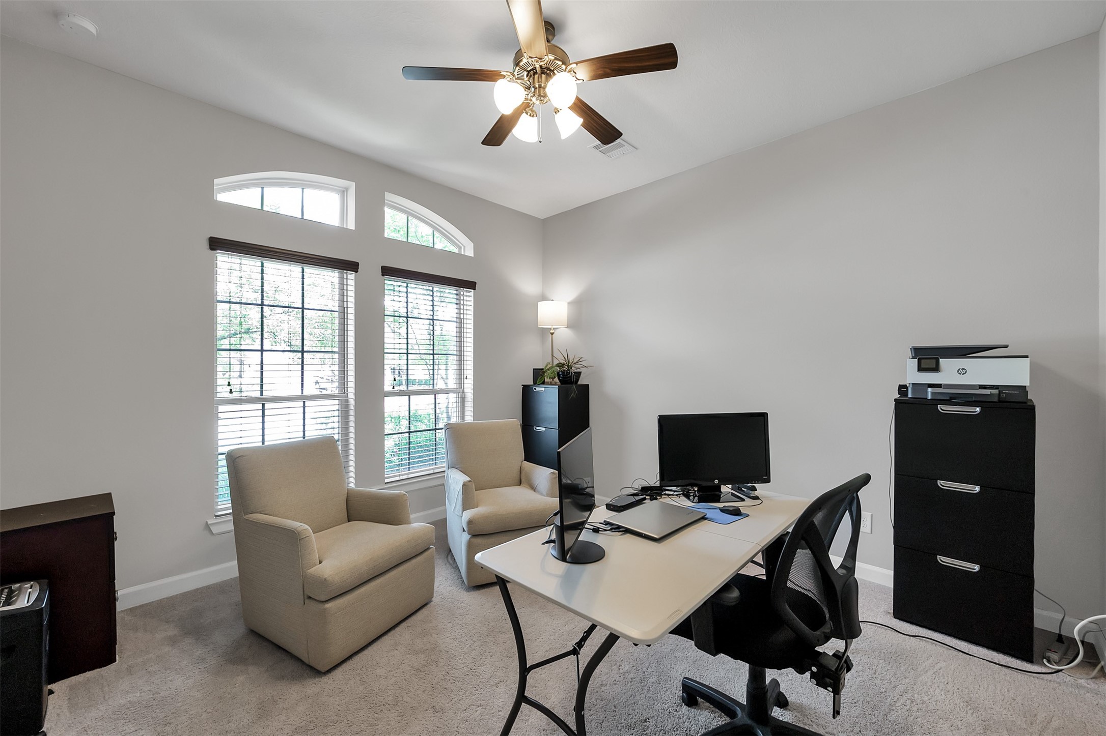 31507 Reston Cliff Court Spring, TX 77386 - Photo 5 of 31 a workspace with furniture hardwood and a window