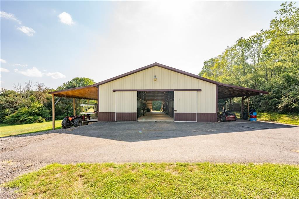 387 George Lane Seward, PA 15954 - Photo 34 of 45 a view of a house with backyard and road