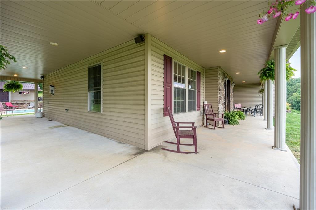 387 George Lane Seward, PA 15954 - Photo 8 of 45 a view of a house with backyard and sitting area