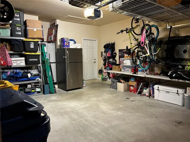 a view of storage and utility room