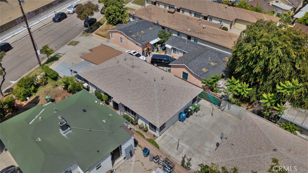 1618 Front Street Alhambra, CA 91803 - Photo 20 of 24 an aerial view of a house with a yard