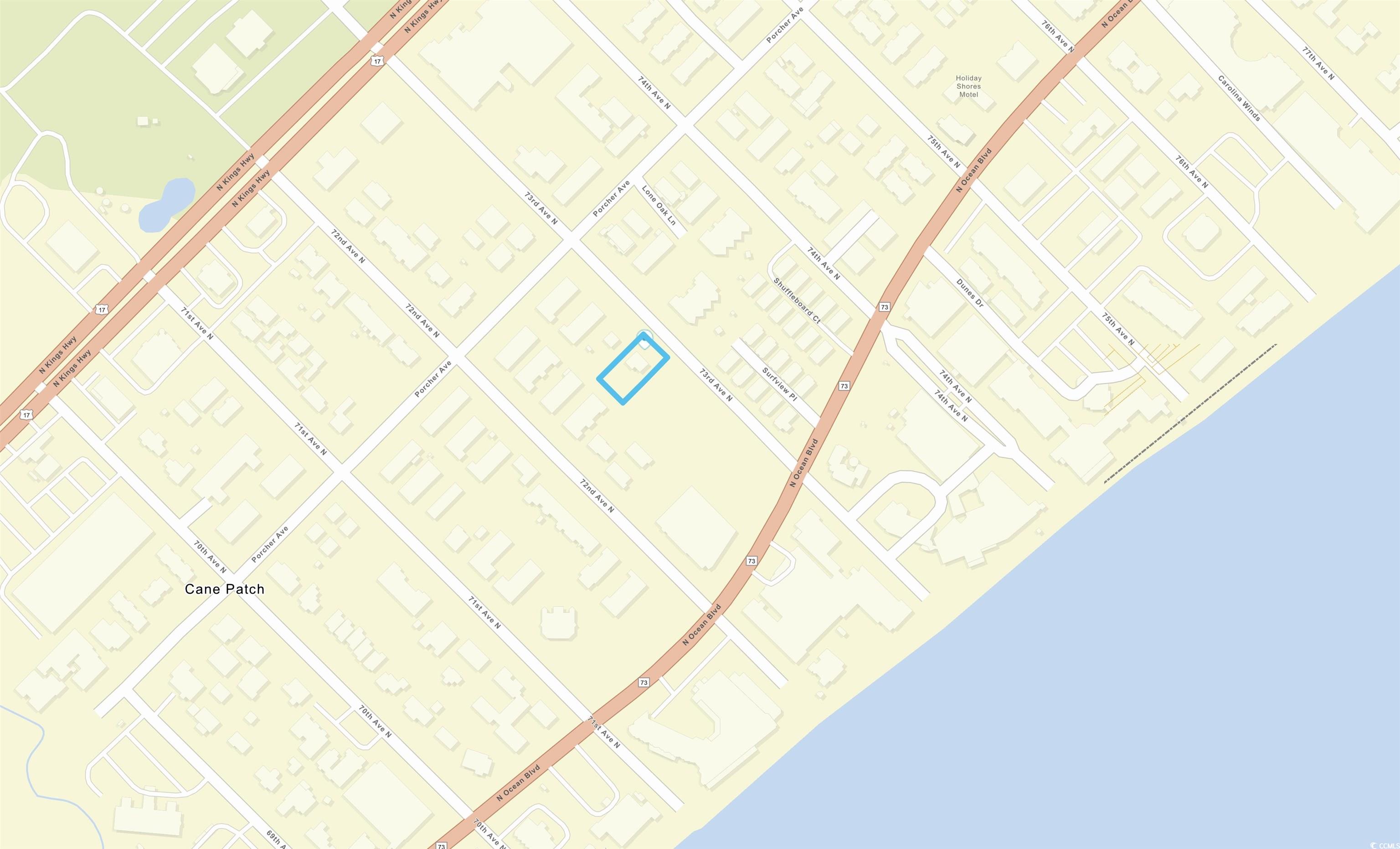 318 15th Avenue South Surfside Beach, SC 29575 - Photo 32 of 36 Map location