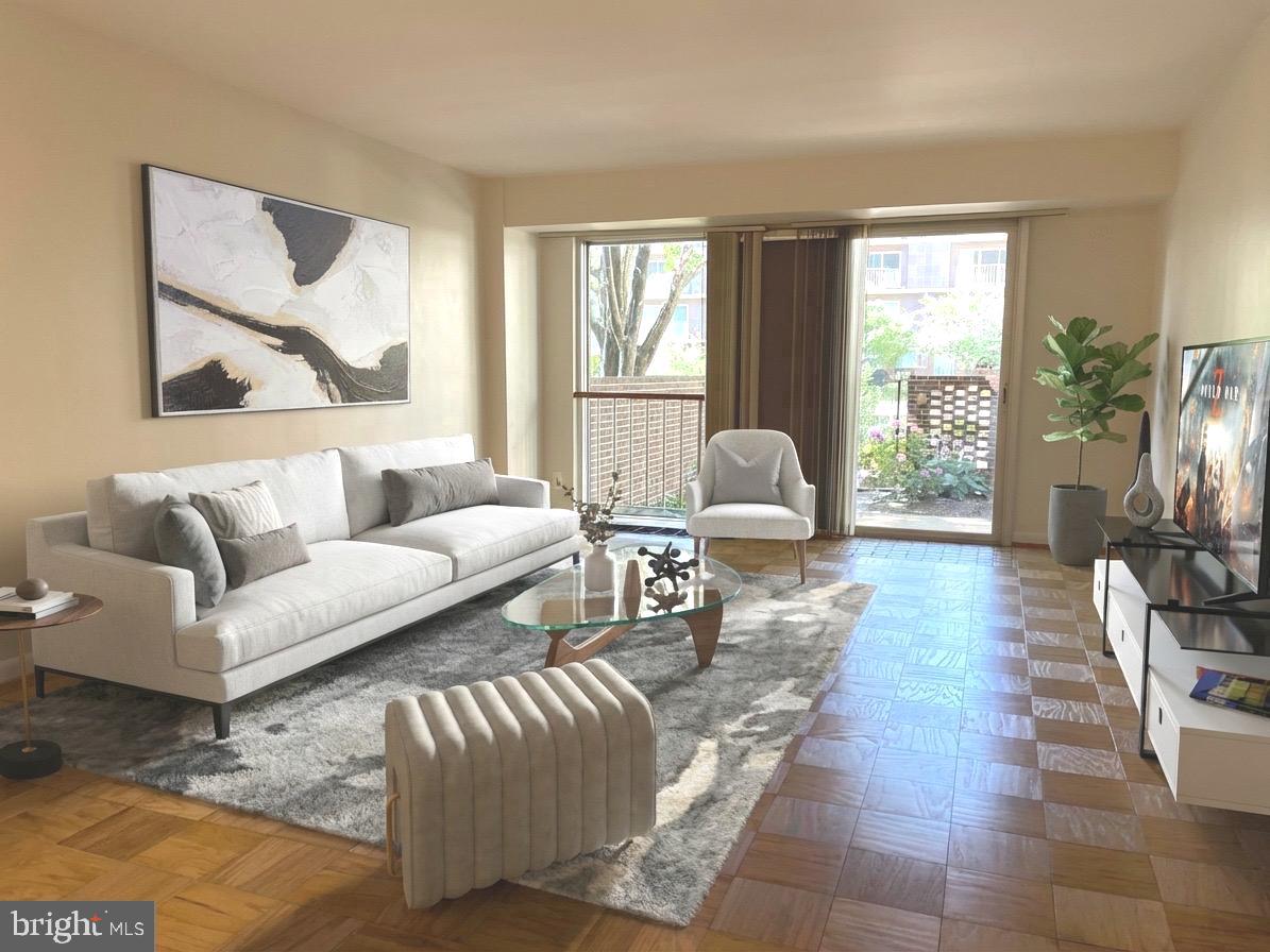 Beautiful LR  (staged  Leads to FABULOUSTerrace