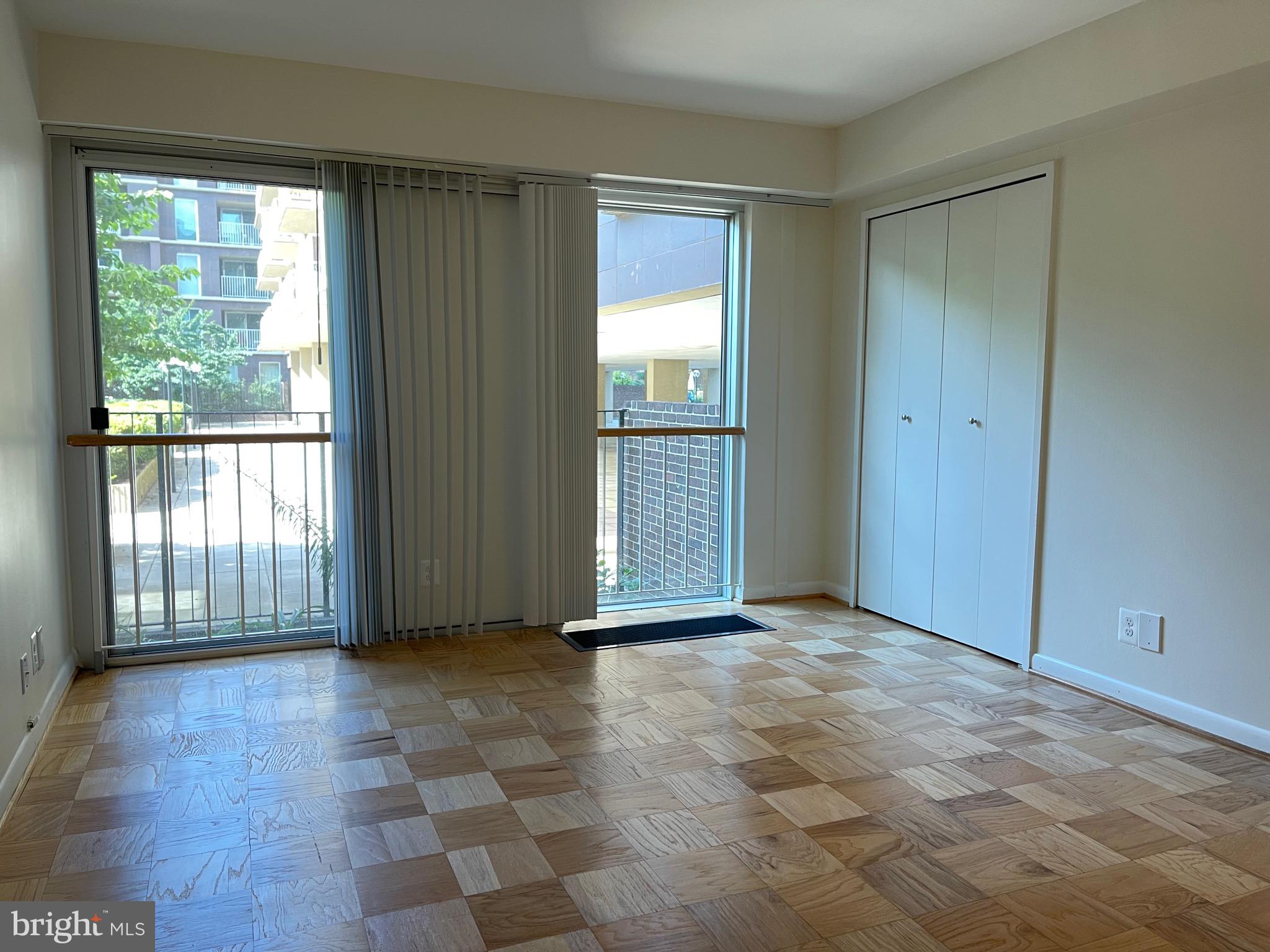 520 N Street Southwest, Unit S116 Washington, DC 20024 - Photo 30 of 98 Bed 1 -- lovely views too and large: 12 x 15
