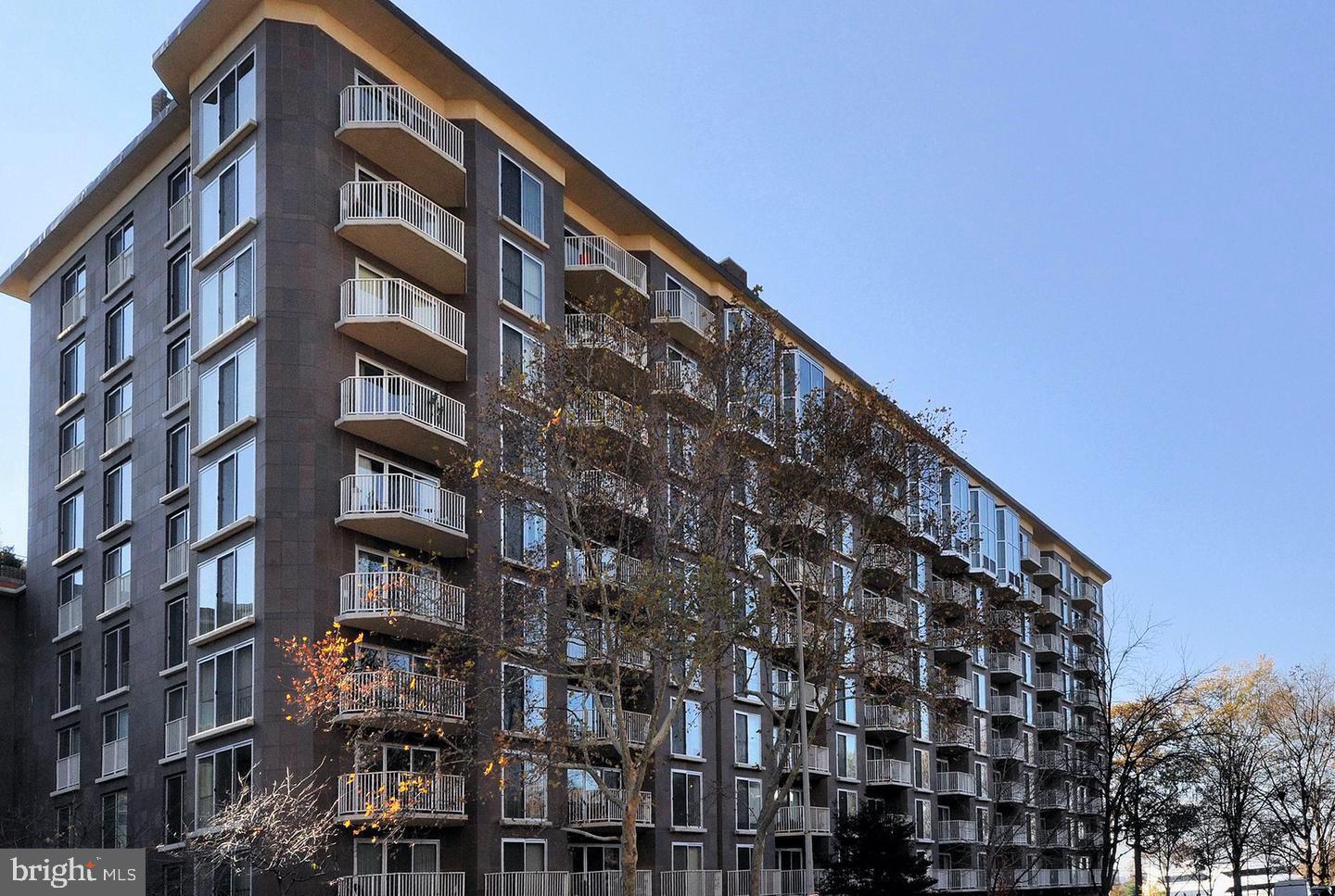 520 N Street Southwest, Unit S116 Washington, DC 20024 - Photo 51 of 94 Side view on N St of 8 story North building