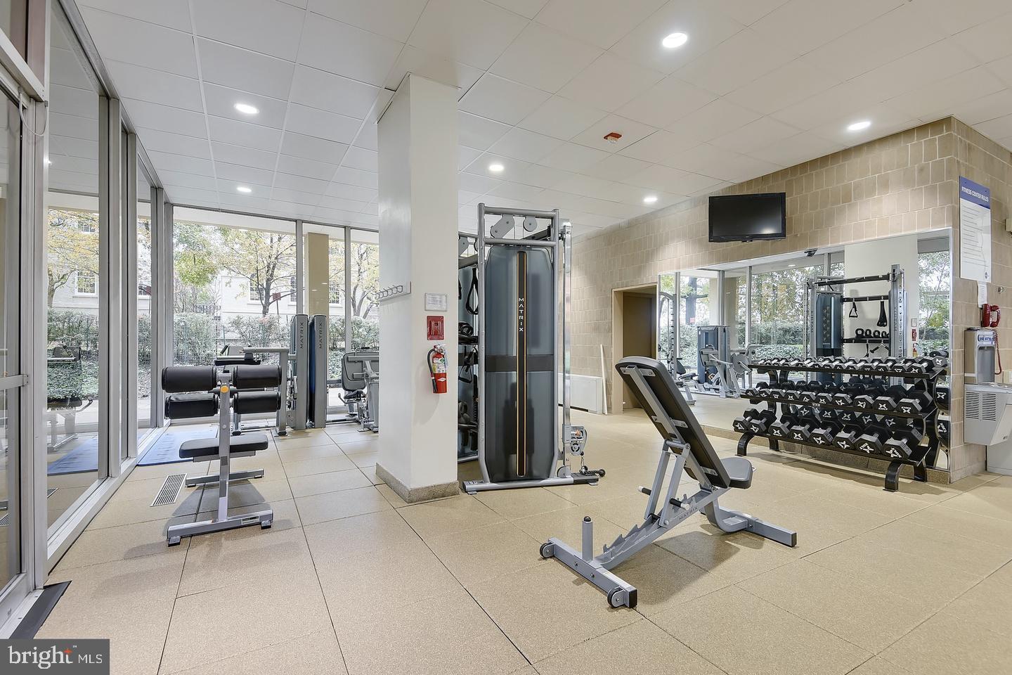 520 N Street Southwest, Unit S116 Washington, DC 20024 - Photo 57 of 98 Gym Equipment is stylish and new