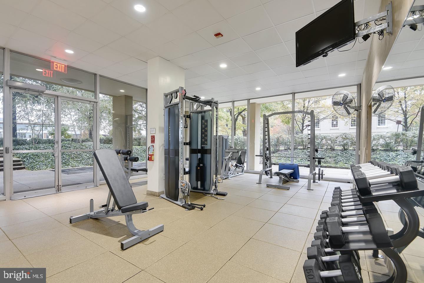 520 N Street Southwest, Unit S116 Washington, DC 20024 - Photo 59 of 98 Happy to sweat in this glass enclosed space!!