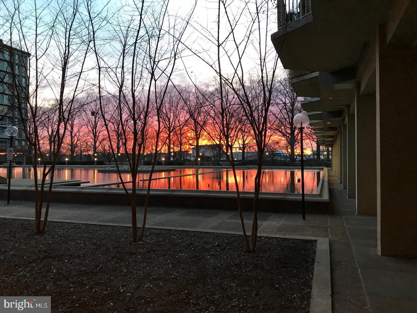 520 N Street Southwest, Unit S116 Washington, DC 20024 - Photo 62 of 94 A winter glowing sunset