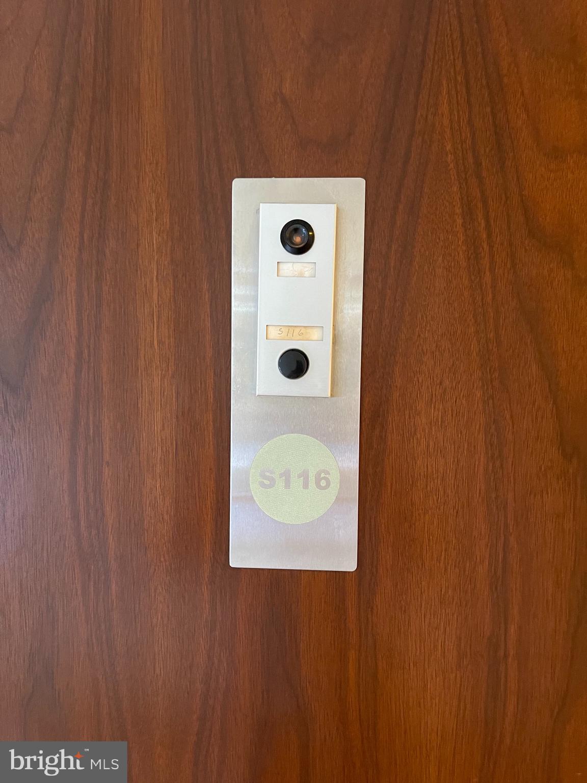 520 N Street Southwest, Unit S116 Washington, DC 20024 - Photo 7 of 94 Original luxury Mahogany Entrance door