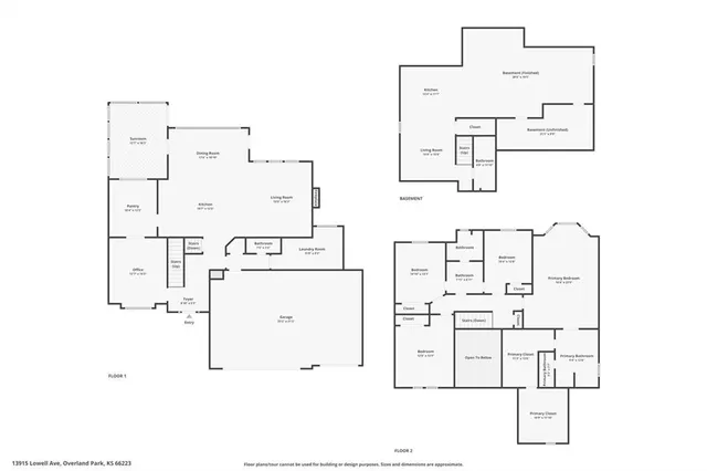 $625,000 | 13915 Lowell Avenue, Overland Park, KS 66223