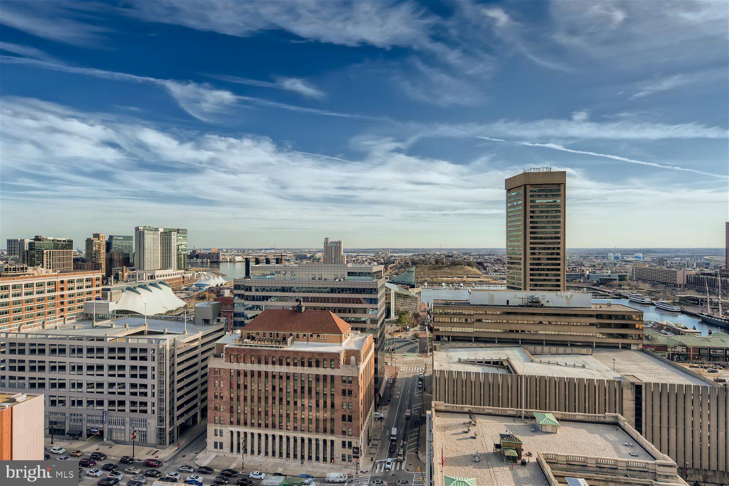 414 Water Street, Unit 2302 Baltimore, MD 21202 - Photo 20 of 34 a picture of city view