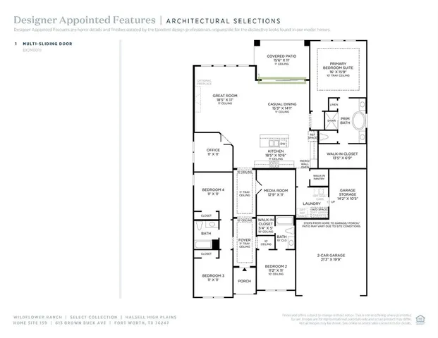 $549,000 | 613 Brown Buck Fort, Justin, TX 76247