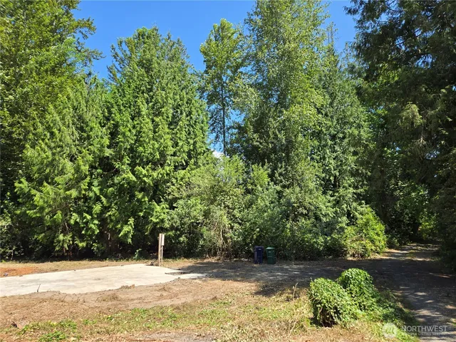 a view of yard with green space