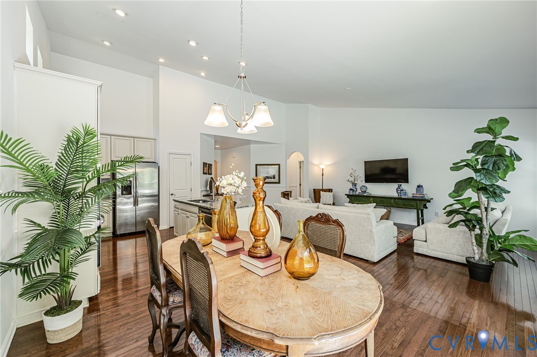 7435 Wicks Road Williamsburg, VA 23188 - Photo 25 of 82 Open-concept living space featuring high ceilings,